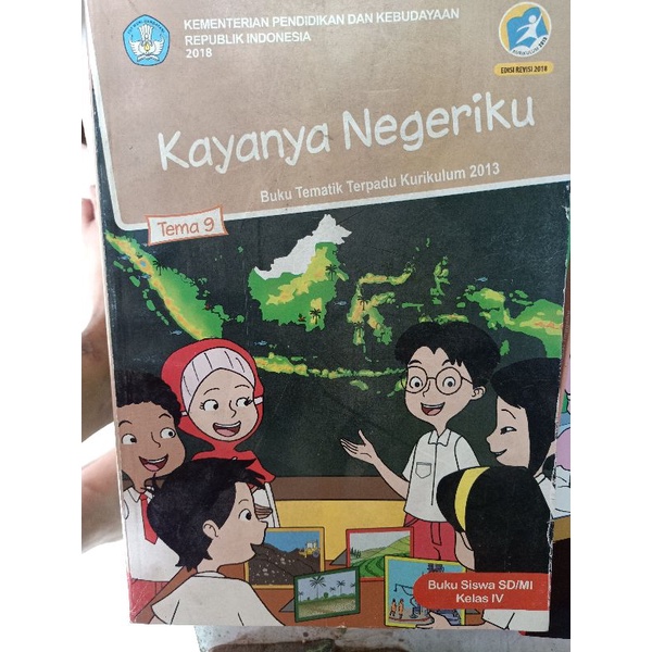 

buku paket tematik SD kelas 4 tema 9