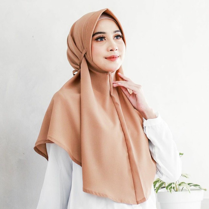 HIJAB BERGO MARYAM PET JILBAB PET BAHAN DIAMOND