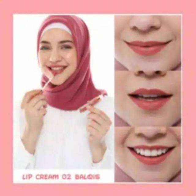 LIPSTIK FABIL BALQIS (COKLAT NUDE) / LIPCREAM MATTE