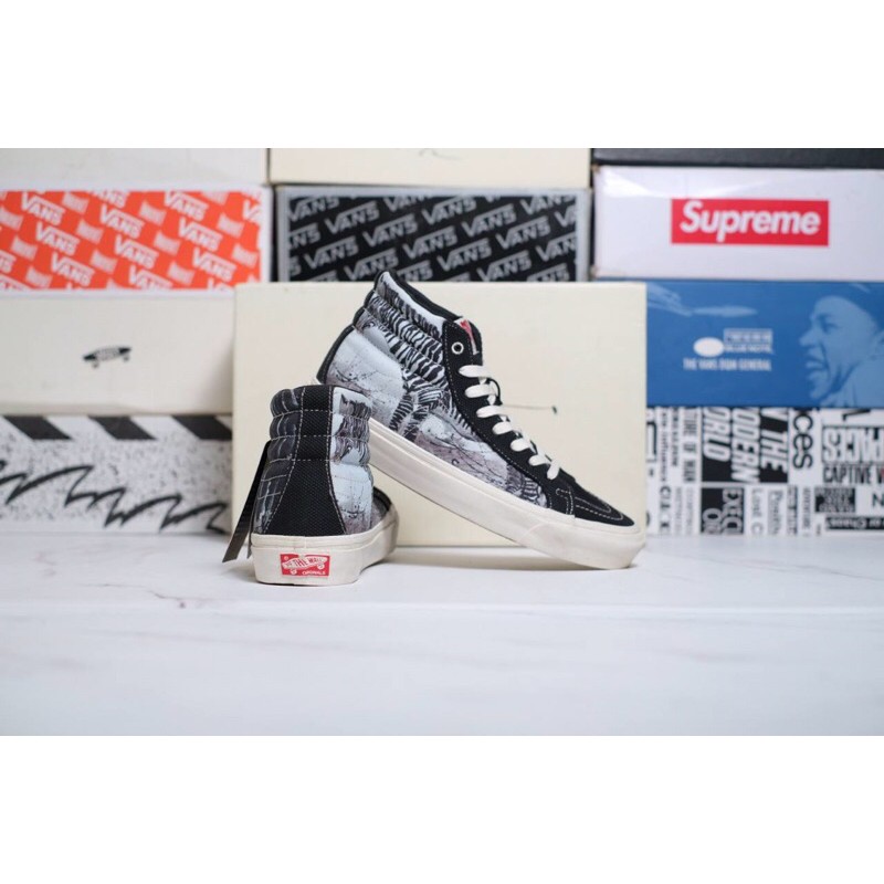 VANS SK 8 HI RALPH STEADMAN ZEBRA