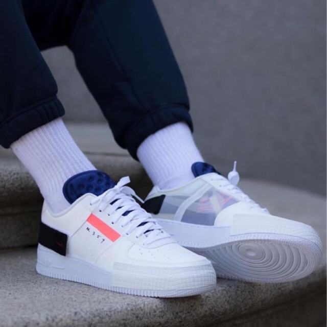 NIKE AIR FORCE 1 TYPE N.354 “WhiteBlue” | Shopee Indonesia