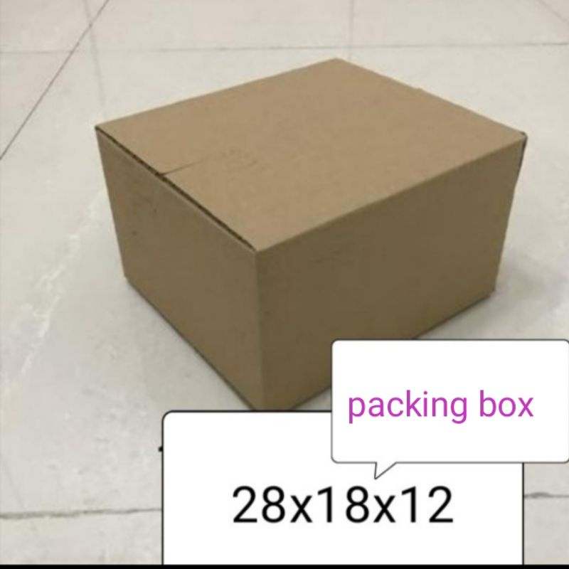 

uk.28x18x12cm.single wall luar dalem polos