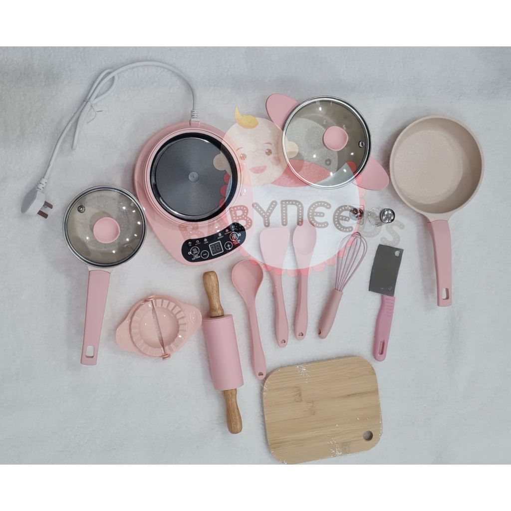 Mini Kitchen Real Cooking / Kompor Listrik Anak real cooking toys