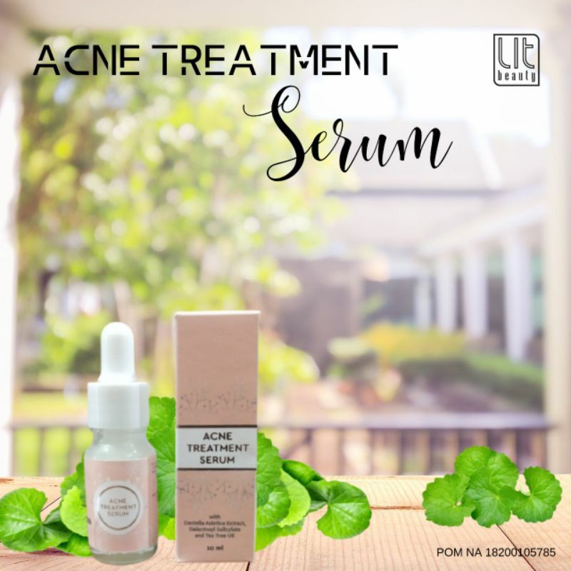 ACNE TREATMENT SERUM LIT BEAUTY