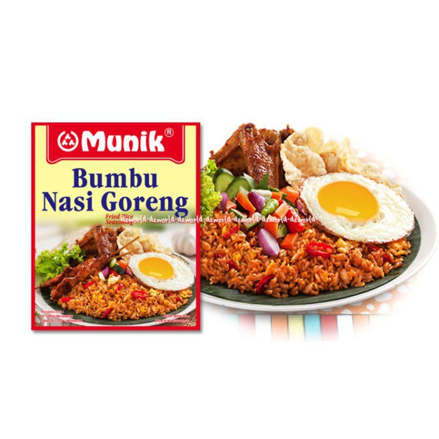 Munik Bumbu Nasi Goreng Fried Rice Seasoning Bumbu Instan 35gr