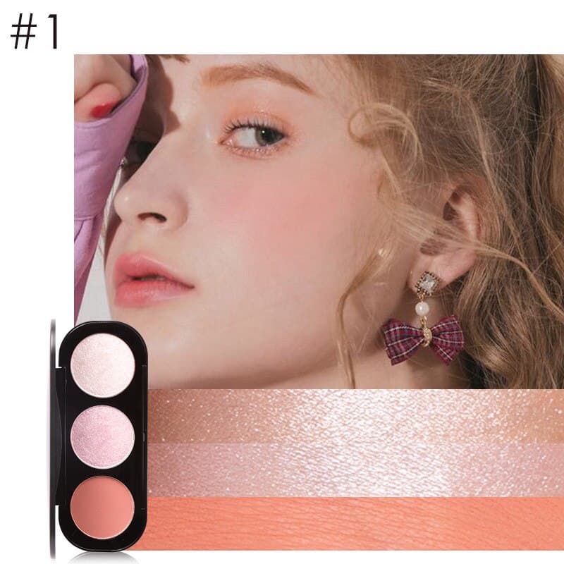 LF - Focallure Blush &amp; Highlighter Palette Perona Pipi FA26