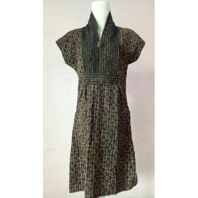 Dress tenun Preloved