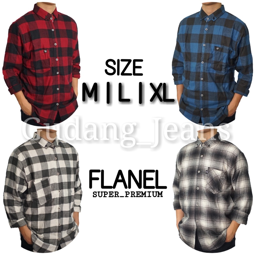 Kemeja Flanel Pria / Kemeja Flanel / Flanel Distro / Flanel Panjang Pria / Flanel Murah Pria
