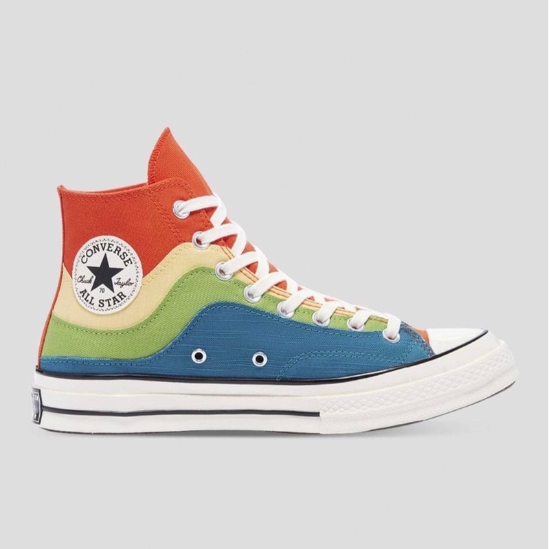 CONVERSE CT 70'S HI NATIONAL PARKS BRIGHT POPPY/CITRON PULSE/BOLD WASABI