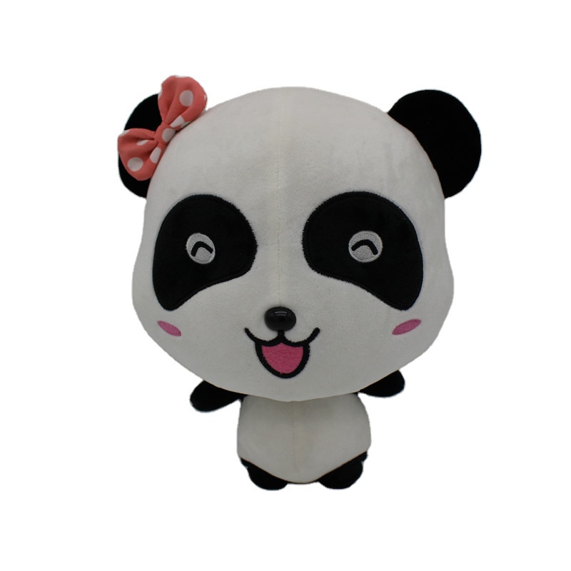 Boneka Panda Lucu Kiki Miu / Baby Bus Panda Kiki Miu Miu Bahan Halus SNI