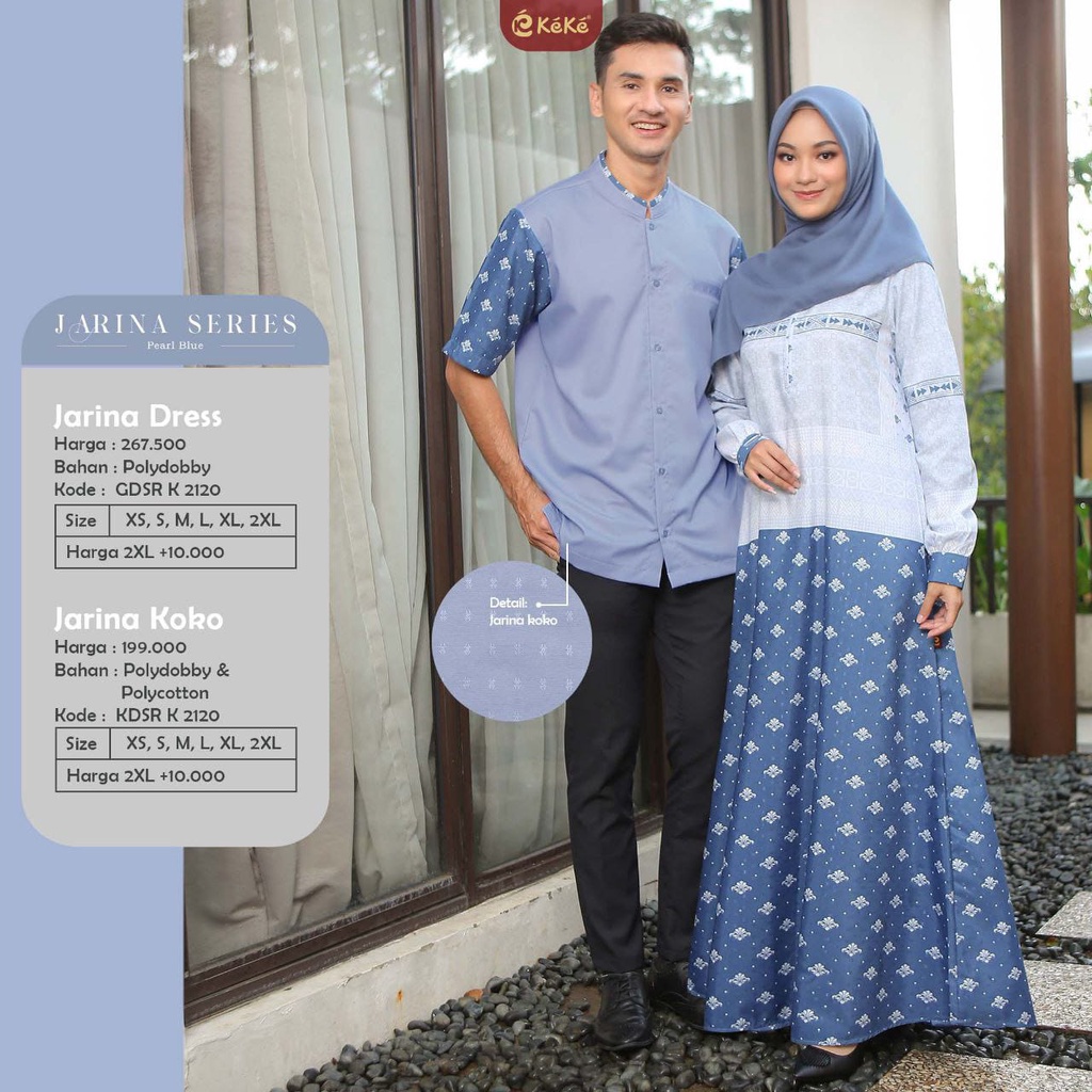 SARIMBIT KEKE JARINA BLUE / SARIMBIT KEKE