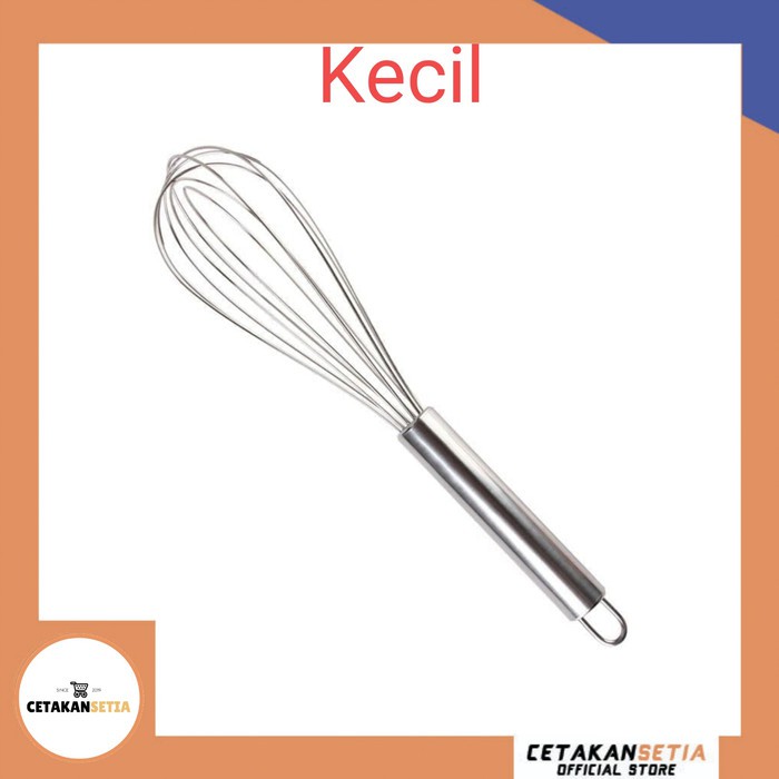 Kocokan Telur Stanlies Kecil