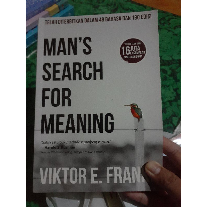 Man's Searching for meaning