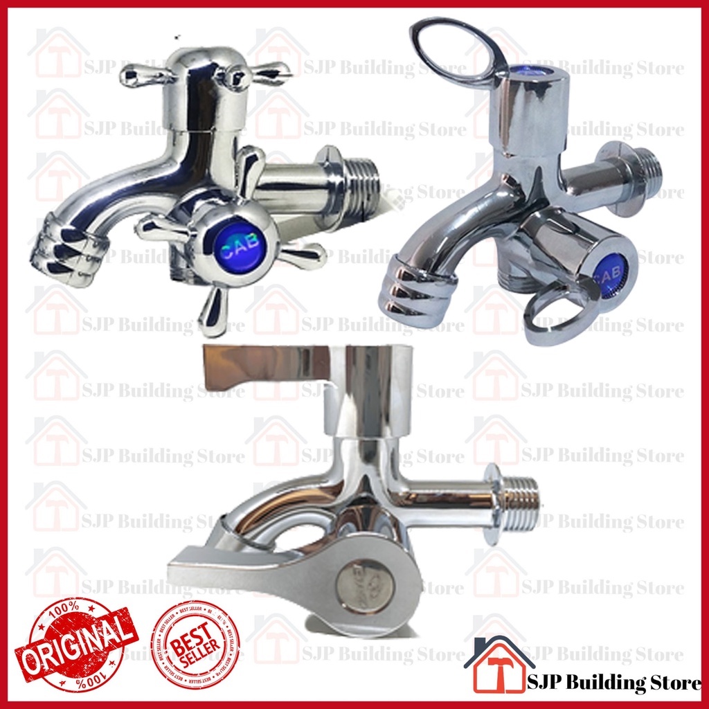 Jual cabang stainless double 2 lubang keran shower | Shopee