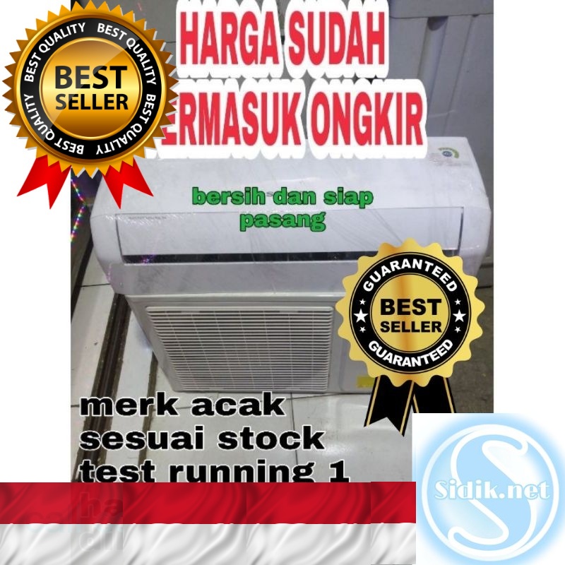 Ac second 1/2pk 1 / 2 pk setengah pk bagus second bergaransi merk random