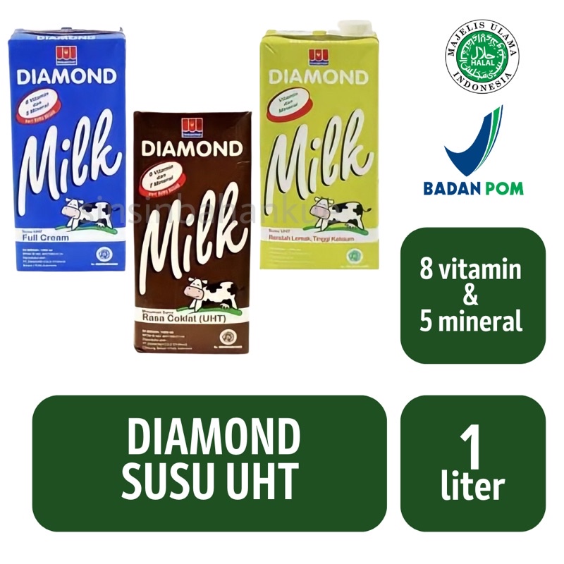 Diamond Susu UHT [1 liter]