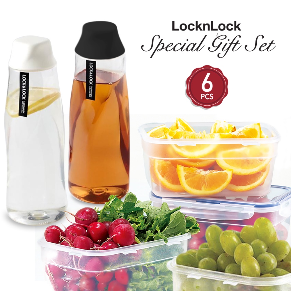 LOCK N LOCK SPECIAL GIFT SET (6 PCS)