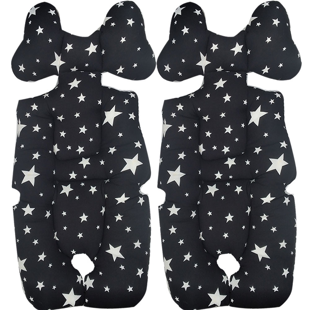 BLACK STAR Alas STROLLER PAD KAOS lembut SPECIAL EDITION