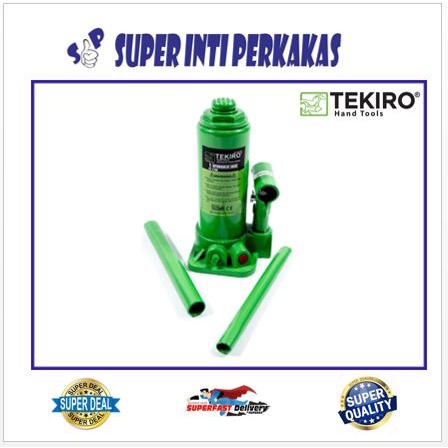 DONGKRAK BOTOL TEKIRO 6 TON / HYDRAULIC BOTTLE JACK TEKIRO 6 TON