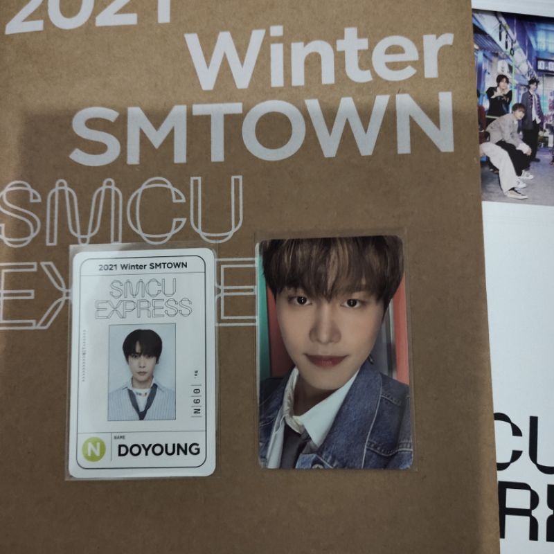 ALBUM SMCU NIGHTTIME NCT UNSEALED PC TAEIL PASSCARD DOYOUNG FOLDED POSTER JUNGWOO POSTER NCT 127 NIG