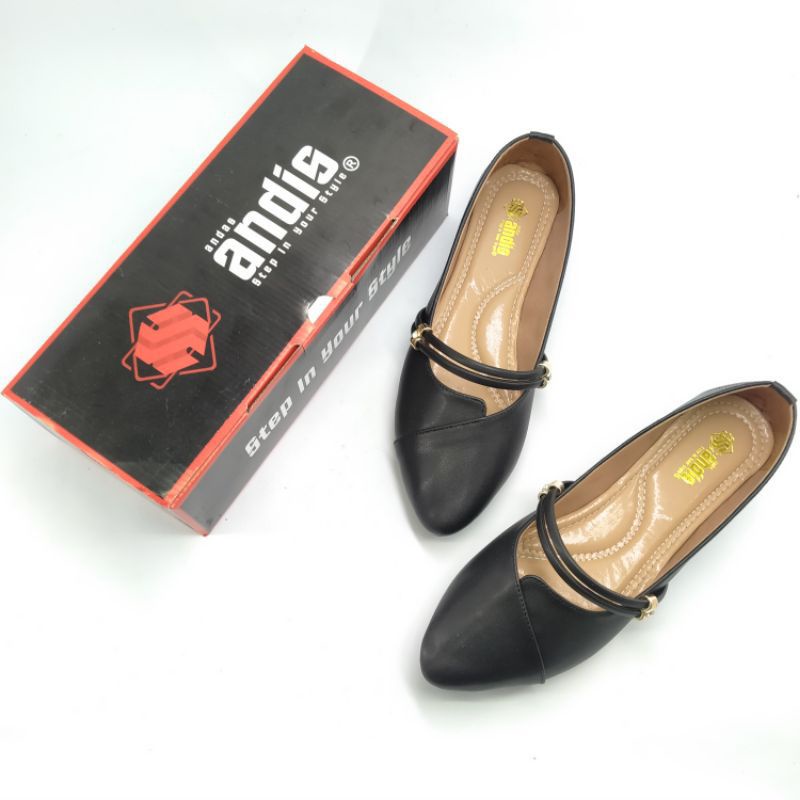 Sepatu Flatshoes Wanita Andis YS01