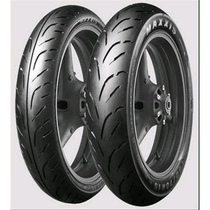 paket ban maxxis extramaxx uk 100 / 80 dan 130 70 ring 17 Tubeless