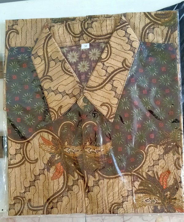 Baju Batik Pria Gus Azmi Syubbanul Muslimin Batik Katun Halus Hadroh Azzahir Santri Muslim, Moderen