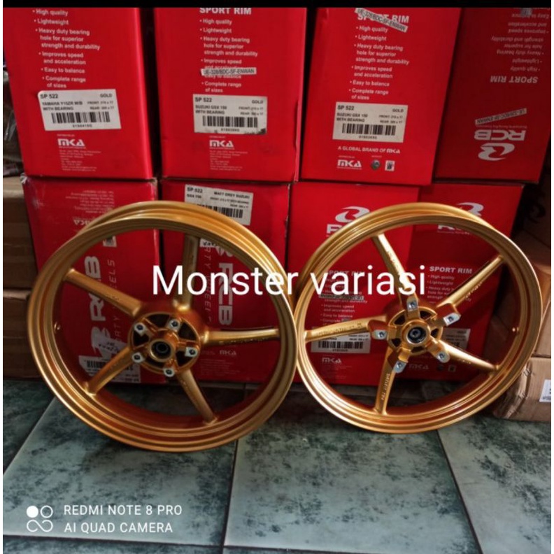 VELG RACING RCB SP522 215/ 300-17 YAMAHA MX KING GOLD