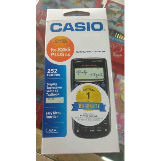 

Casio fx82 es plus