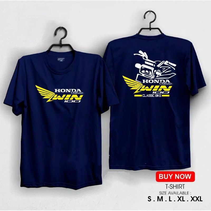 T-shirt Baju Kaos Honda Win 100