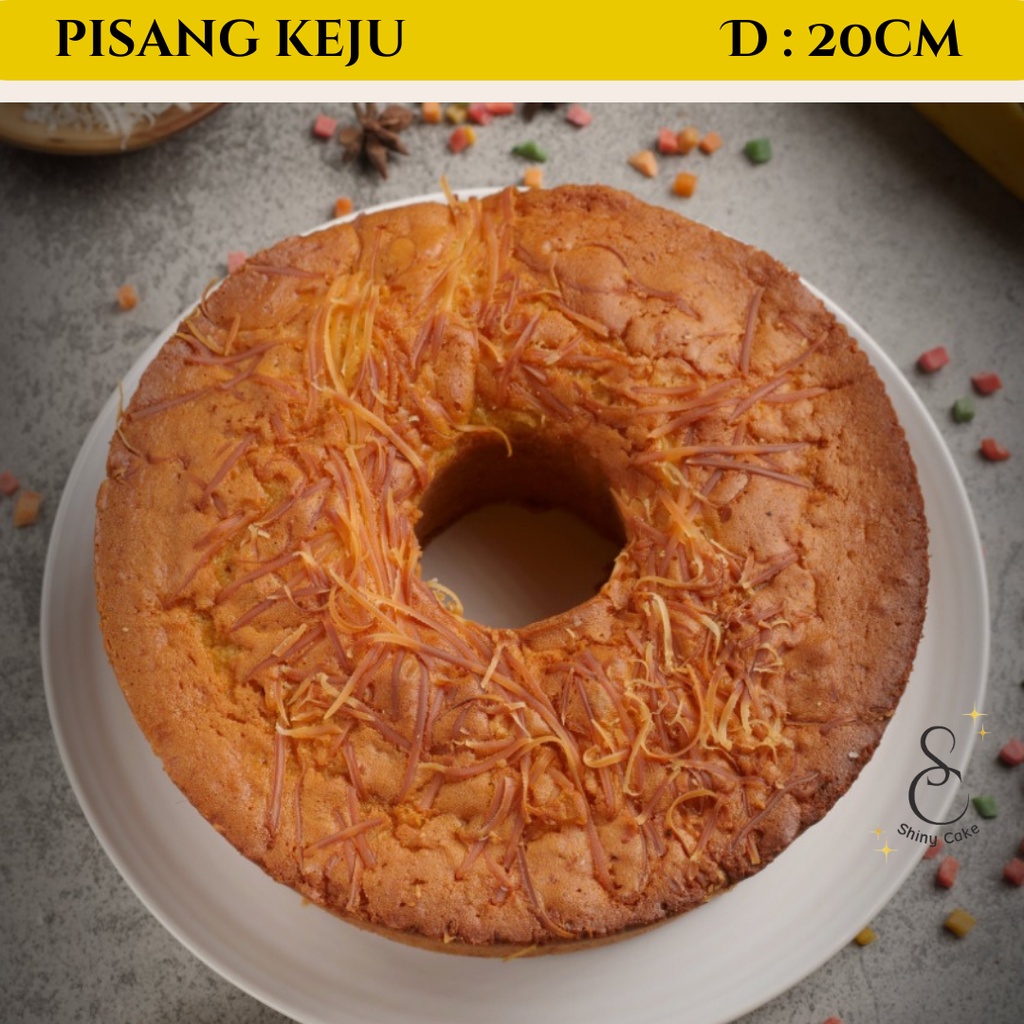 

Kue Bolu Pisang Keju Banana Cake