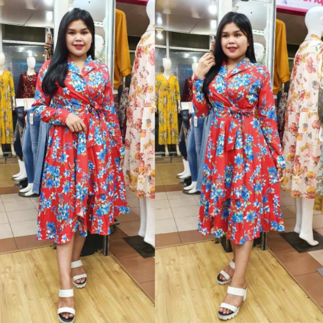 DRESS BUNGA KIMONO IMPORT BANGKOK PREMIUM