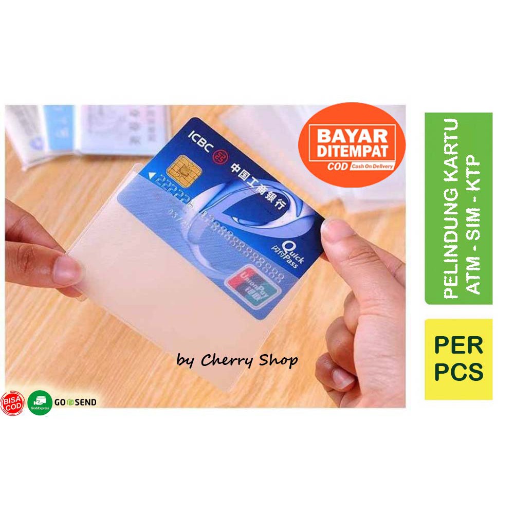 

[PER PCS] Sarung Pelindung Kartu ATM KTP SIM / Card ID Cover