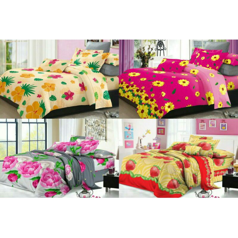 Sprei Adela Uk. 160x200 - Aneka Motif