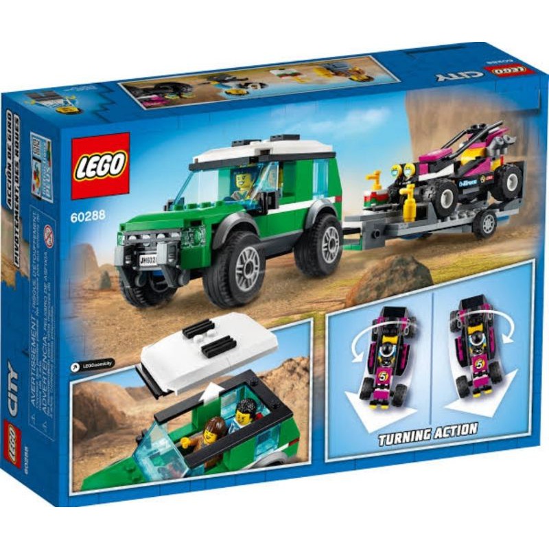 Lego City Jeep Trailer Mobil Offroad Buggy