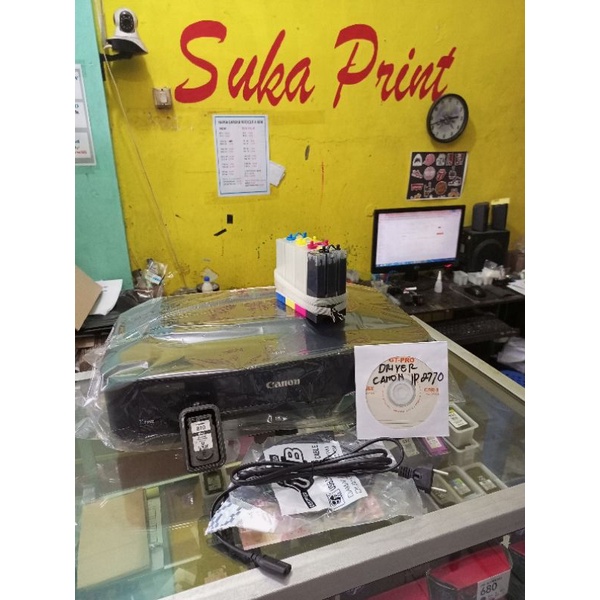 Printer Canon ip2770 Second Siap Pakai + Infus Hitam Saja
