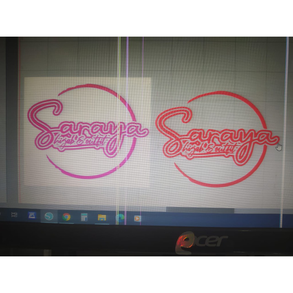 

cutting sticker custom 8cm s/d 10cm x 10cm