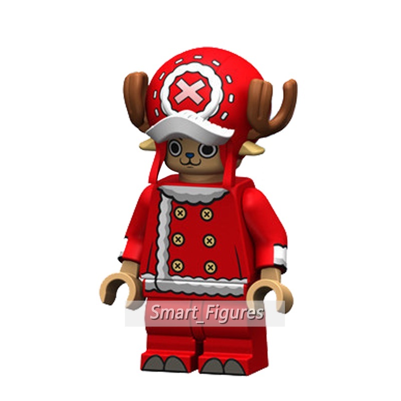 Mainan Action Figure Karakter Anime One Piece Tony Chopper Dengan Jas Merah XP119 XP120