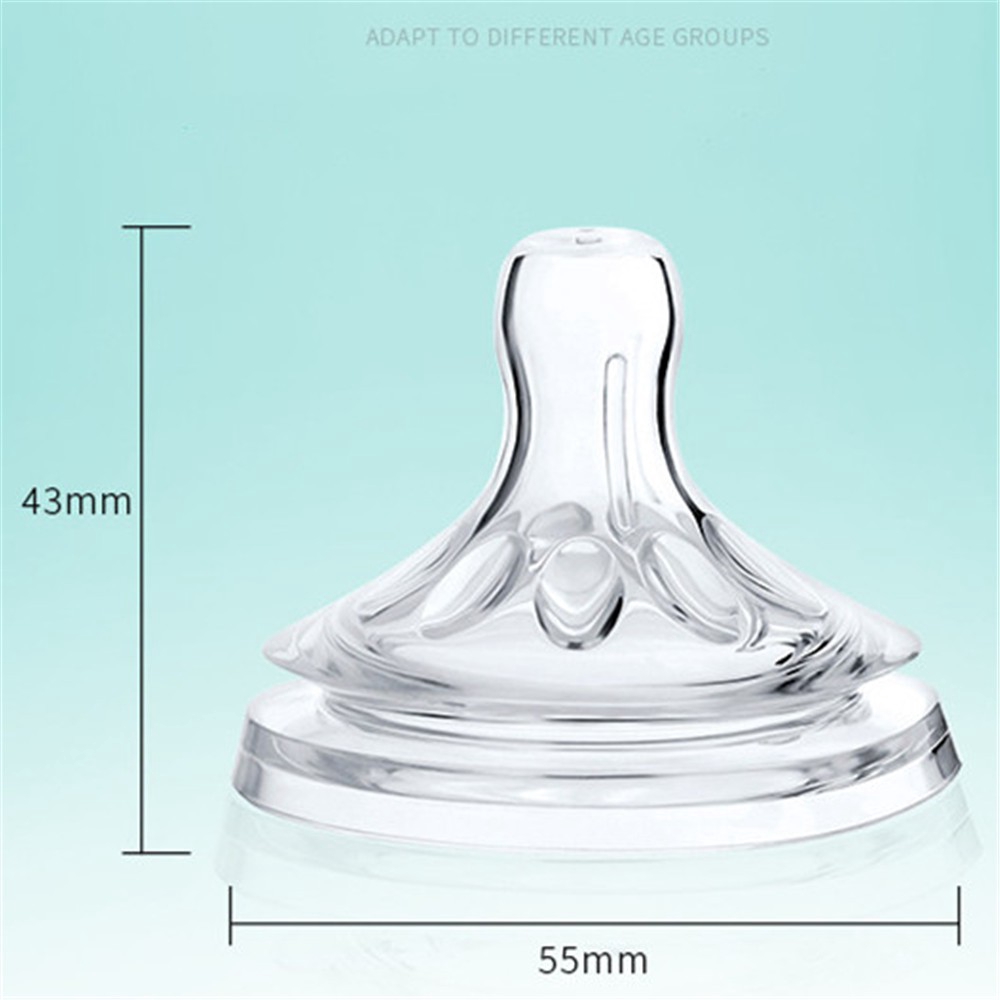 [0 1 2 3 4 Hole] Ready Stock Philips Avent Mulut Kecil Alami Mengganti Susu-Bisphenol