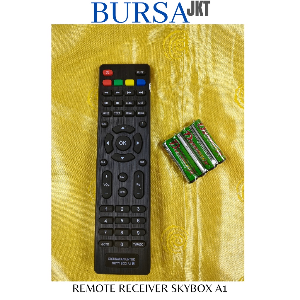 REMOTE SET TOP BOX SKYBOX A1 MPEG4 DVB T2 RECEIVER PARABOLA