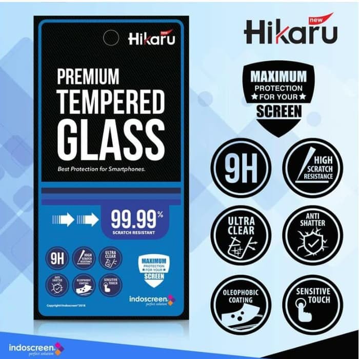 Tempered glass HIKARU iPHONE XS / X