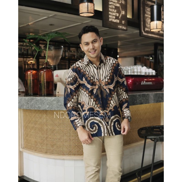 BATIK NDOROMESEM PITO JIWO NAVY PRABU KATUN HALUS FURING