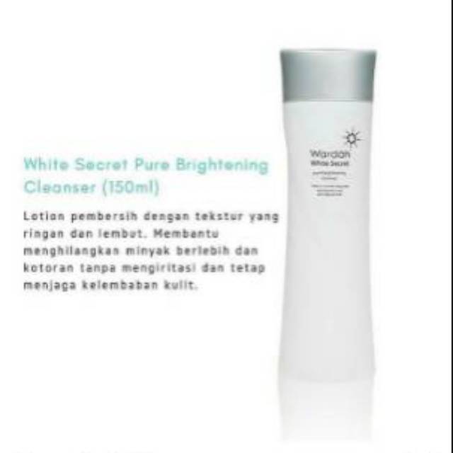 WARDAH WHITE SECRET CLEANSER