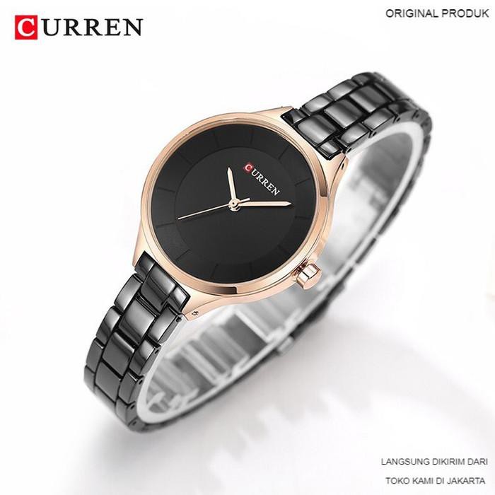 Termurah Jam Tangan Wanita CURREN 9015 - Gold Gold Diskon