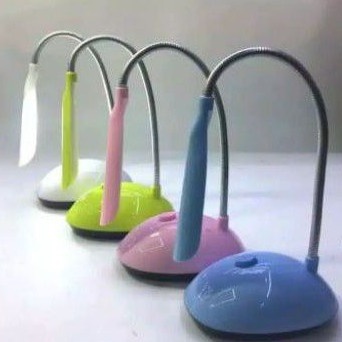 LAMPU LED MEJA BELAJAR LIPAT LAMPU BELAJAR DESK LAMP LISTRIK BATERAI