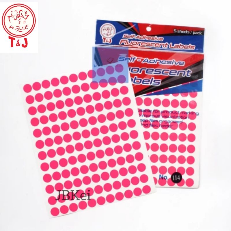 

Label Sticker Tom & Jerry Nomor 114 Dot Pink Green Stiker Reward