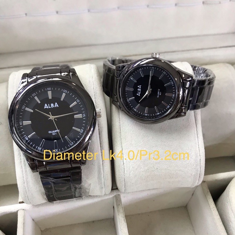 TERMURAH,,, JAM TANGAN COUPLE REMAJA/DEWASA CASE BLACK KEREN