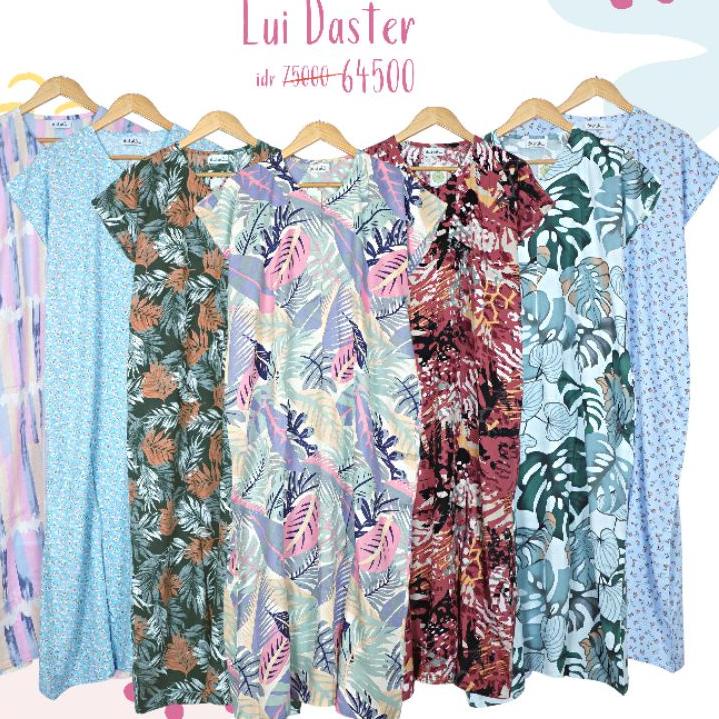 Langsung Beliii.. Lui Daster Busui by DAINIK Homewear LD125 Panjang Semata Kaki