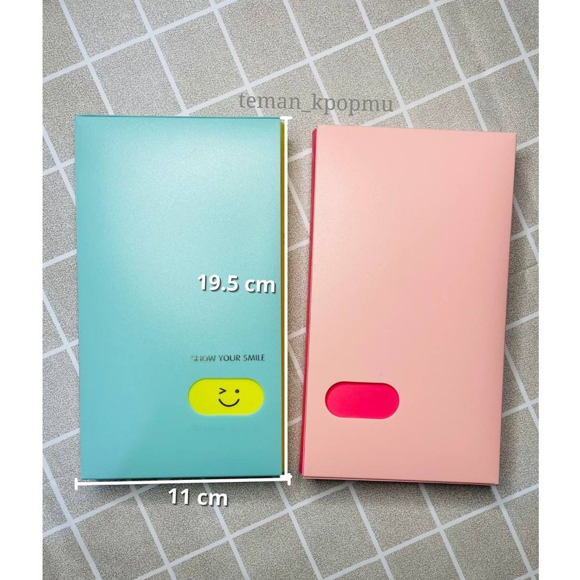 Jual Binder Photocard Album Tempat PC Photo Card Warna isi 120 slots
