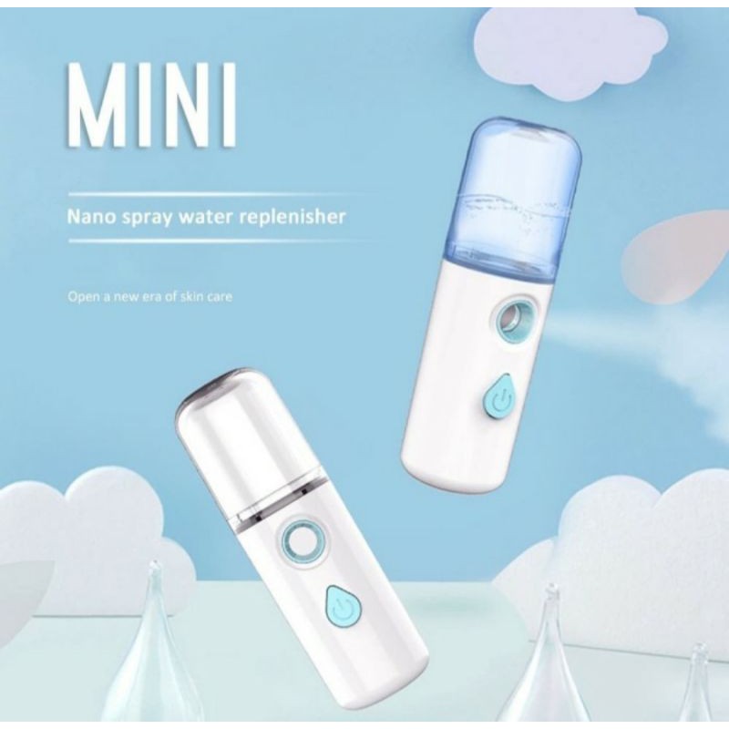 NANO SPRAY NANO MIST SPRAYER MINI PORTABLE USB MELEMBABKAN WAJAH GOOD QUALITY